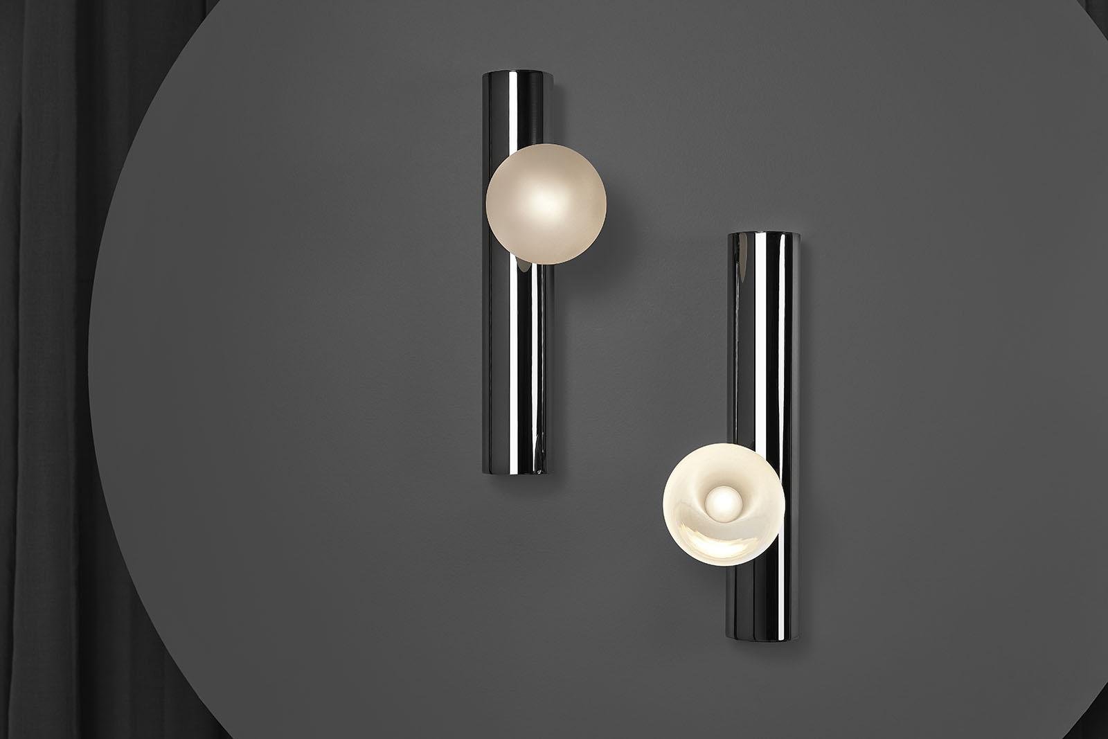 GLOBE TUBE WALL LIGHT