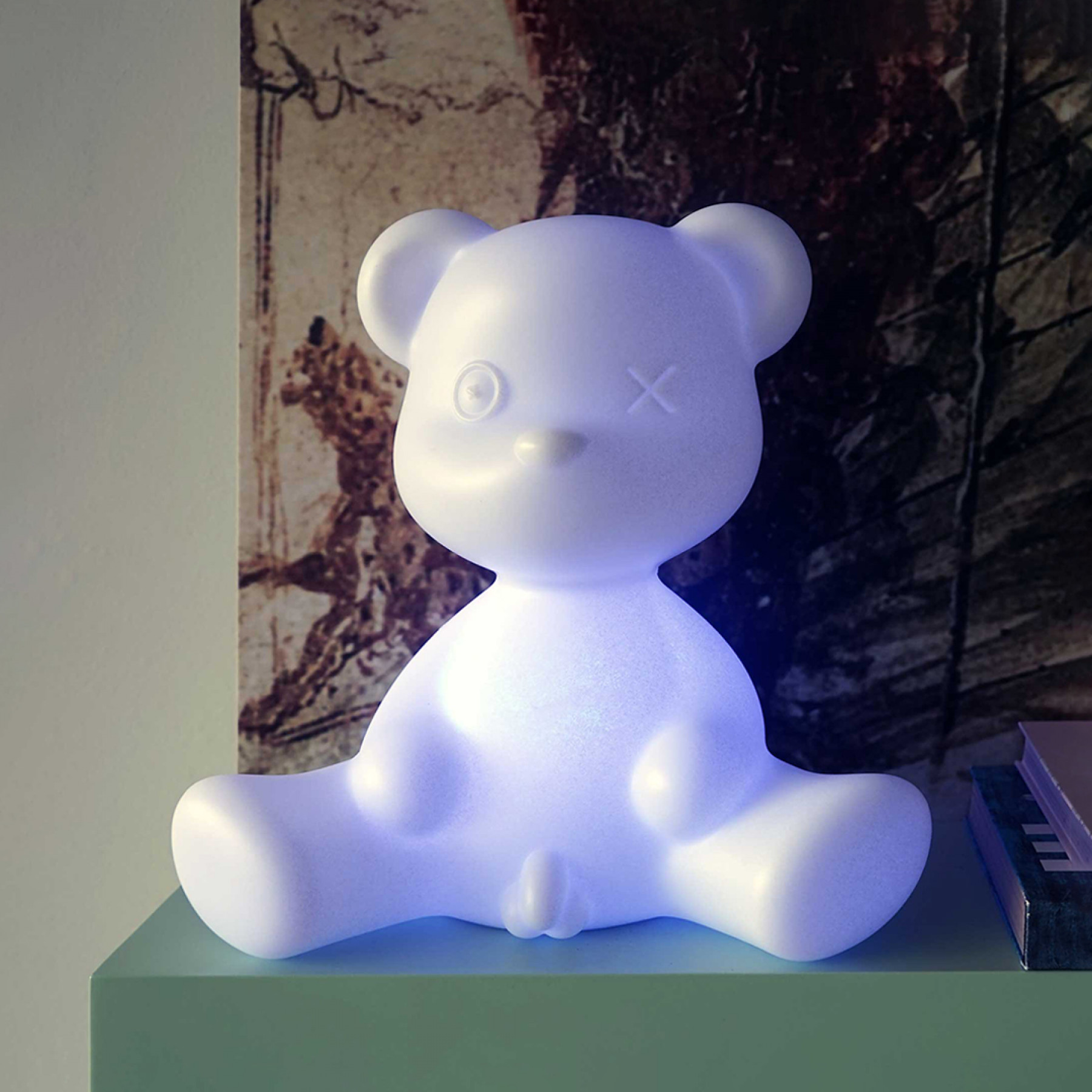 Teddy Boy Lamp with Rechargeable Led