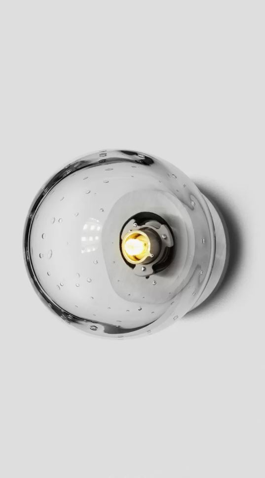 SCANDI WALL SCONCE ROUND