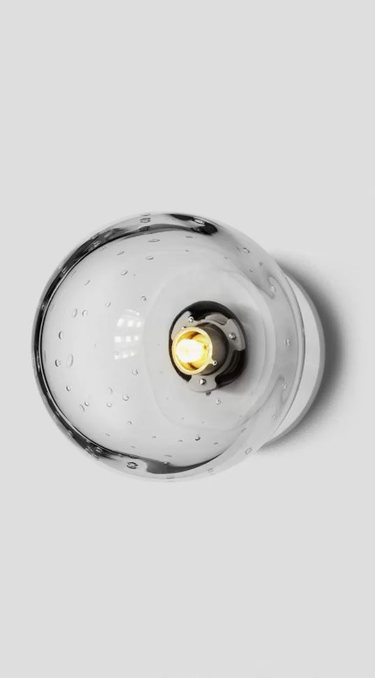 SCANDI WALL SCONCE ROUND