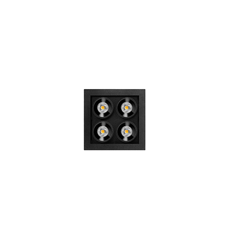 BLACK FOSTER MICRO RECESSED 2X2