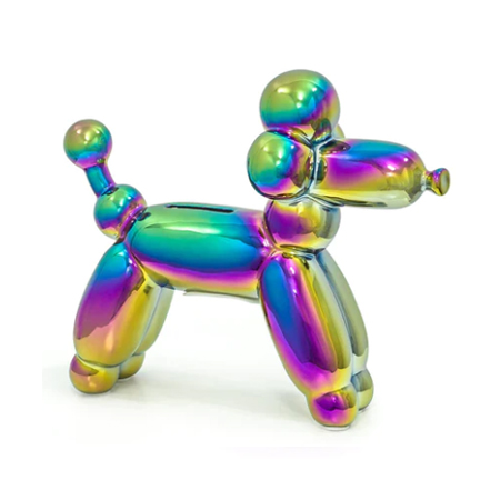 Balloon Money Bank French Poodle