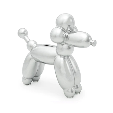 Balloon money bank french poodle