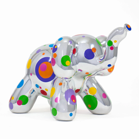 Featuredpolka dot elephant multicolour