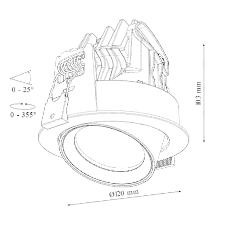 CENTRIQ ROUND ADJUSTABLE