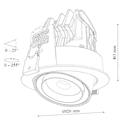 CENTRIQ ROUND FLEX ADJUSTABLE