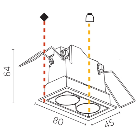 MAGIQ MICRO-DOT RECESSED